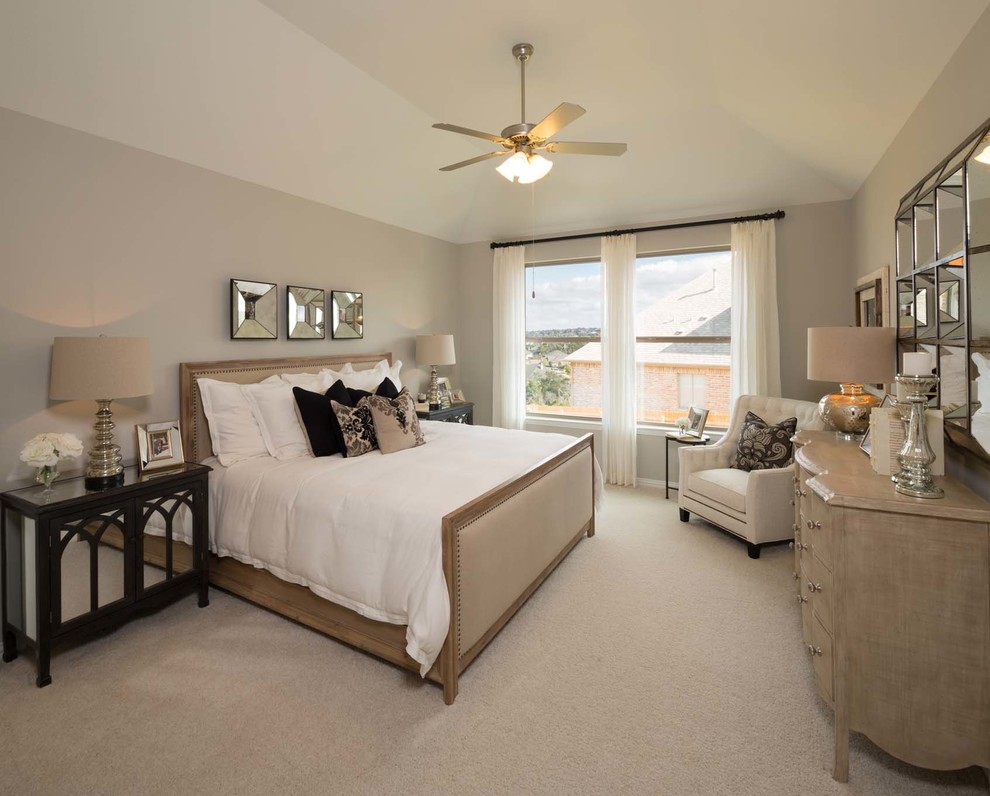 Belterra // Austin, TX // Highland Homes // Plan 204 - Contemporary - Bedroom - Dallas - by ...
