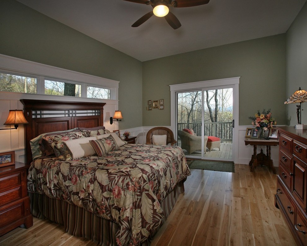 Photo of a traditional bedroom in Other.