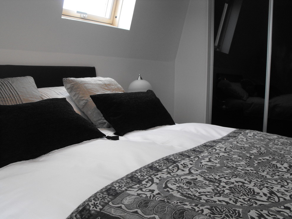 Photo of a modern bedroom in Dublin.