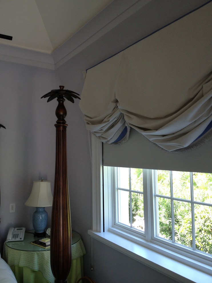 blackout motorized shades Traditional Bedroom Charleston by All