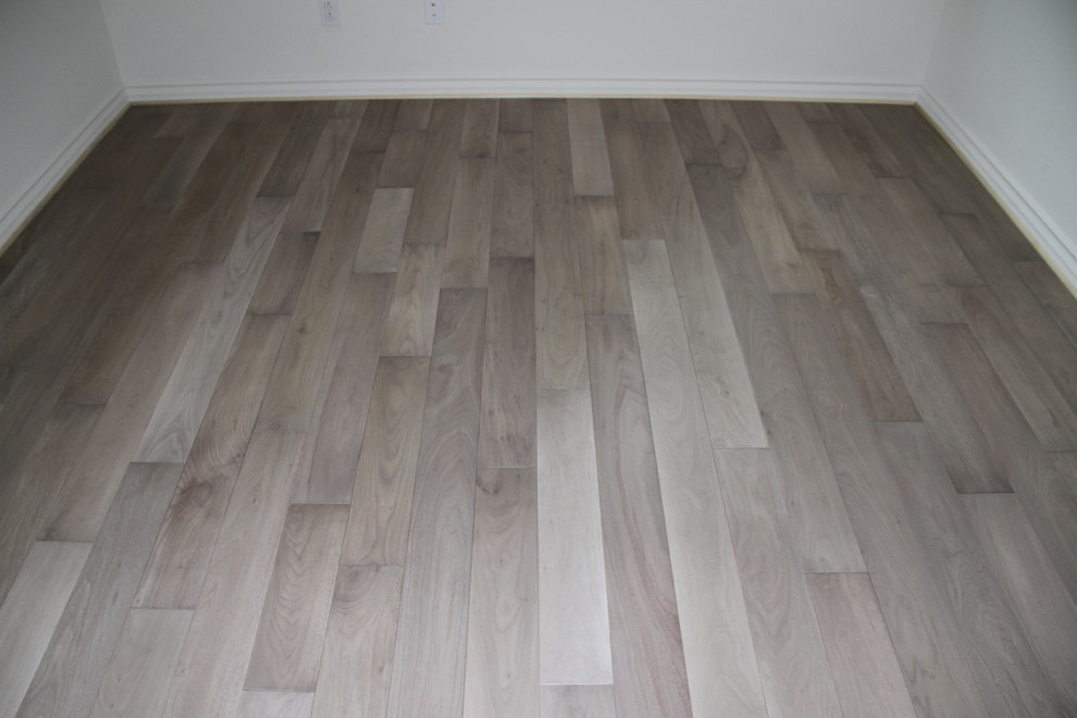 Bleached Walnut Flooring Modern Bedroom Orange County By Kb S Hardwood Floors Houzz