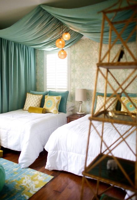 Boho Chic Bedroom - Mediterráneo - Dormitorio - Los Ángeles - de Swank  Design | Houzz