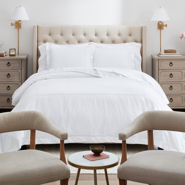 Boll & Branch Eyelet Bedding Collection Traditional Bedroom New York by Boll & Branch