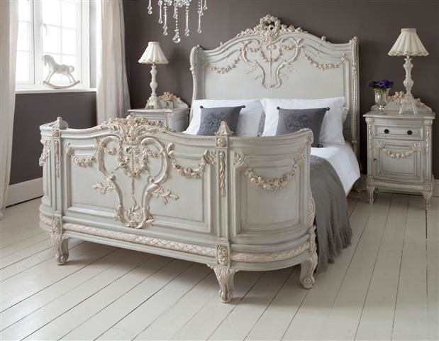 Bonaparte French Bed - Shabby-Chic-Style - Schlafzimmer - Sussex - von French  Bedroom | Houzz