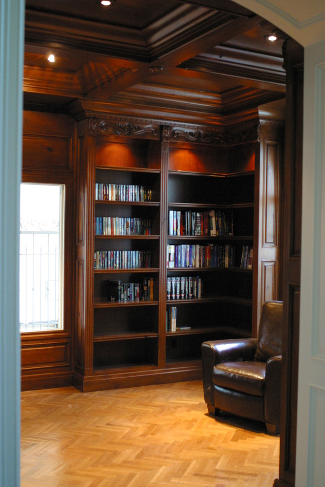 Bookshelves Bookcases Libraries Traditional Bedroom Los