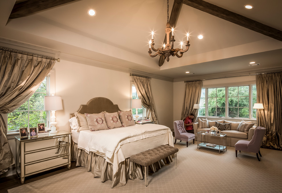 Classic bedroom in Houston.