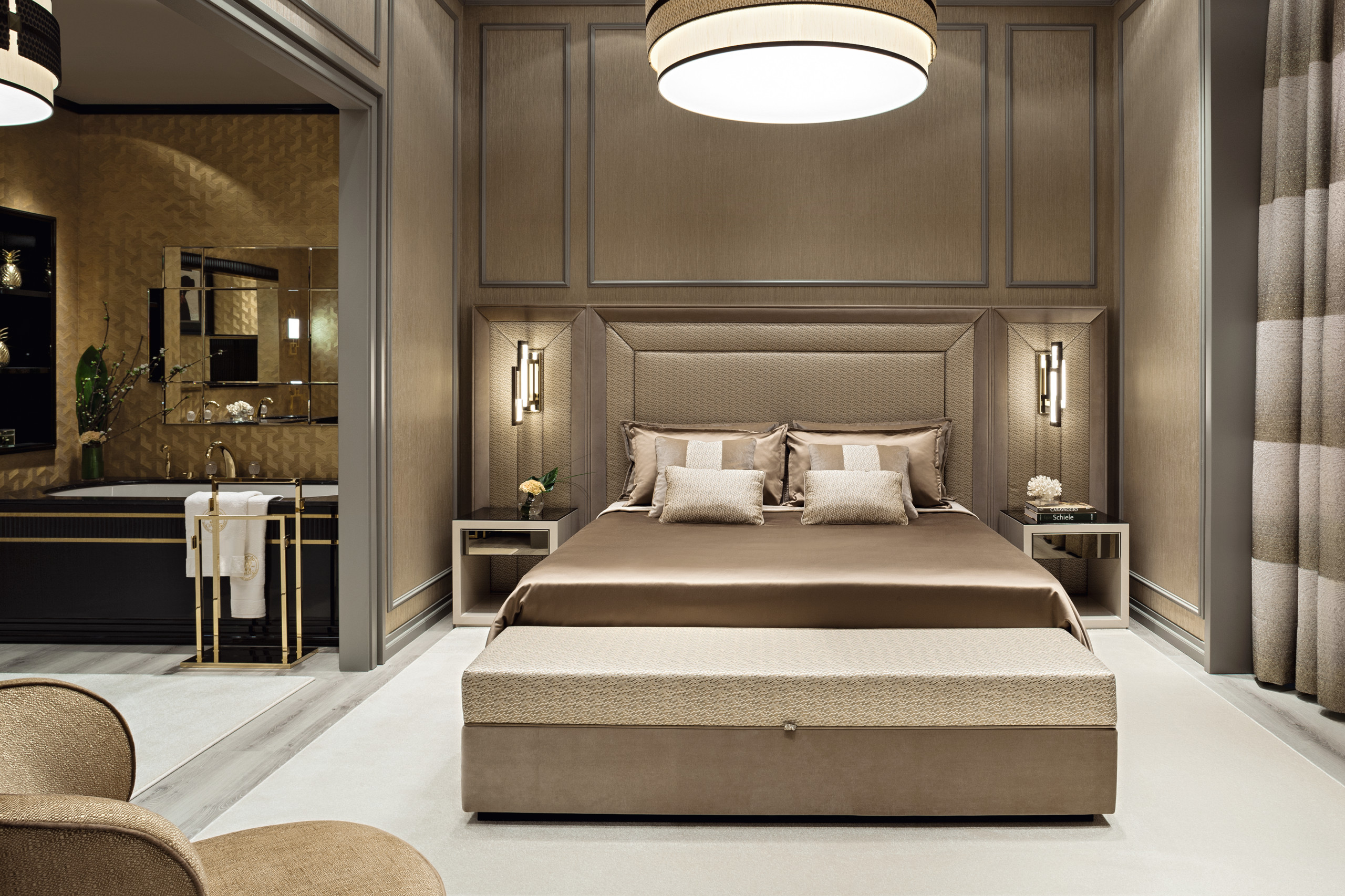 Boutique Hotel Style - Contemporary - Bedroom - London - by Juliettes  Interiors Ltd | Houzz