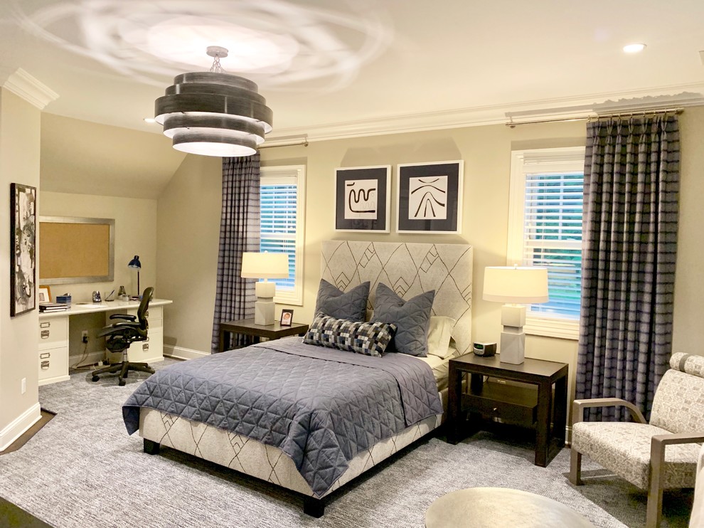 Boys Bedroom | Blue and Cream - Contemporary - Bedroom - New York - by ...