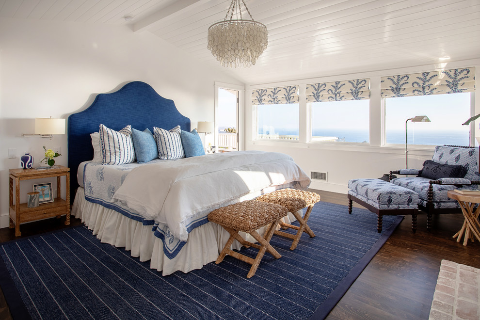 Breezy Blue Home Beach Style Bedroom Sacramento by Courtney