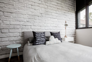 Browse Brick Wallpaper Bedroom ideas and designs in Photos | Houzz UK