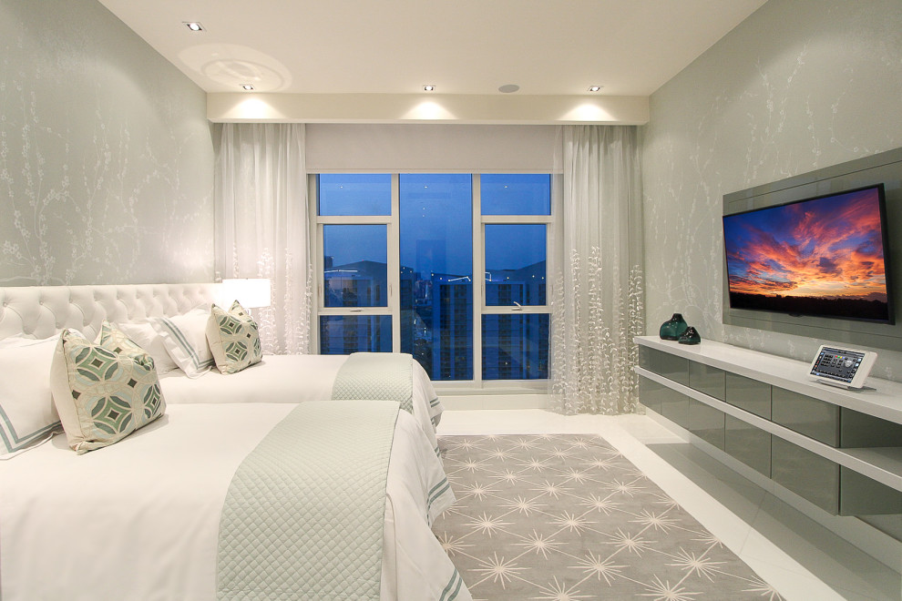 Inspiration for a bedroom remodel in Miami