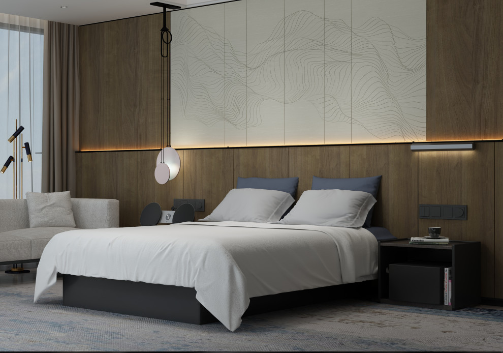 Bricolage Wall Cladding System Bedroom Los Angeles Houzz