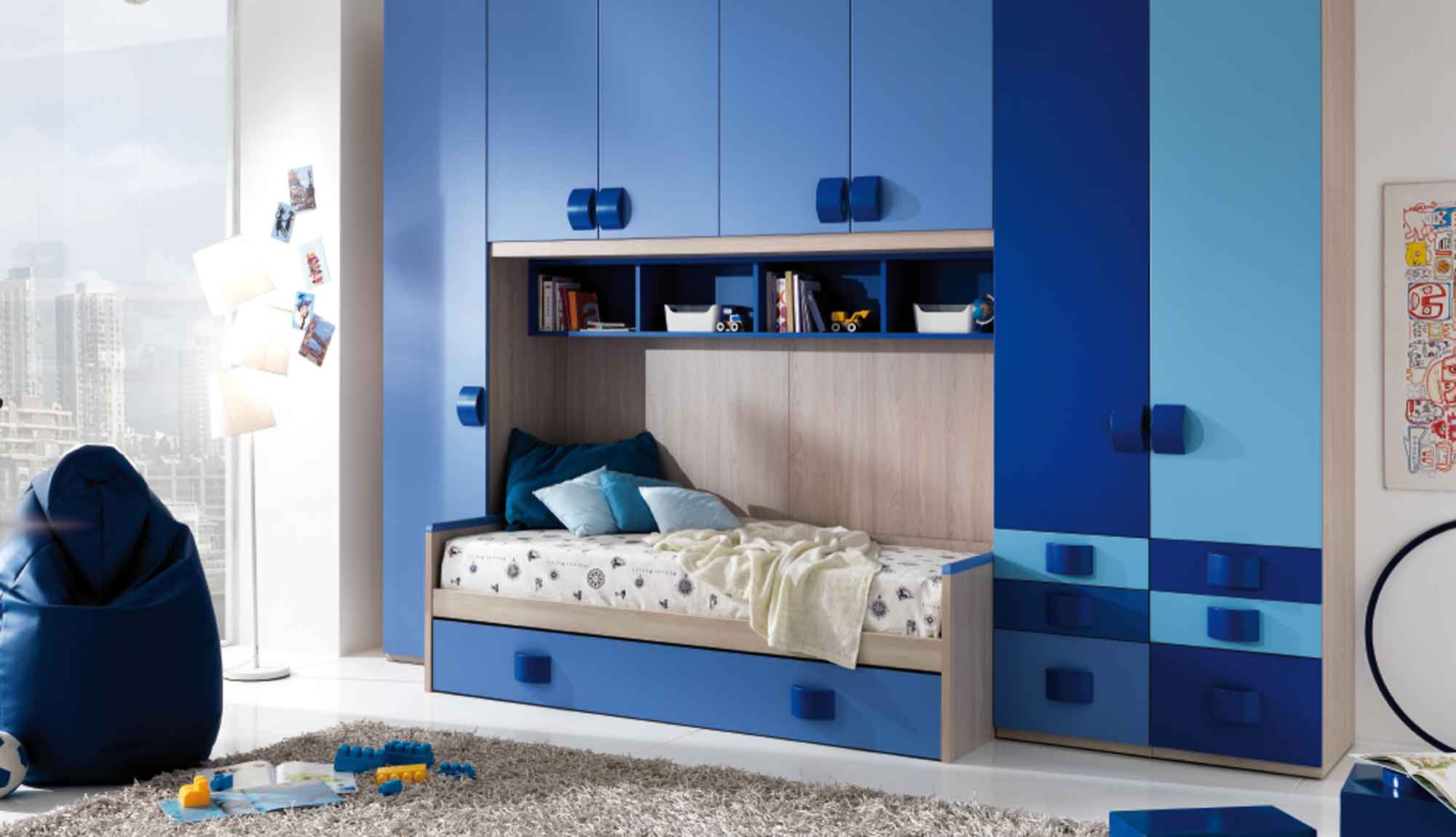 Blue Teen Bedroom - Photos & Ideas