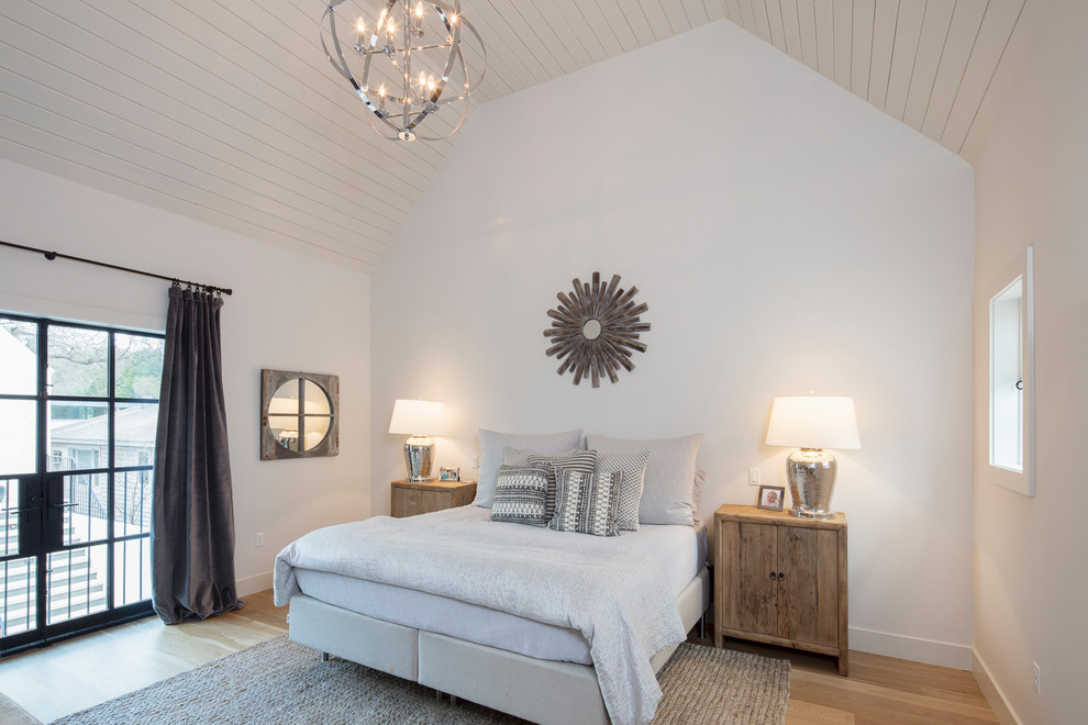 Design ideas for a classic bedroom in Austin.