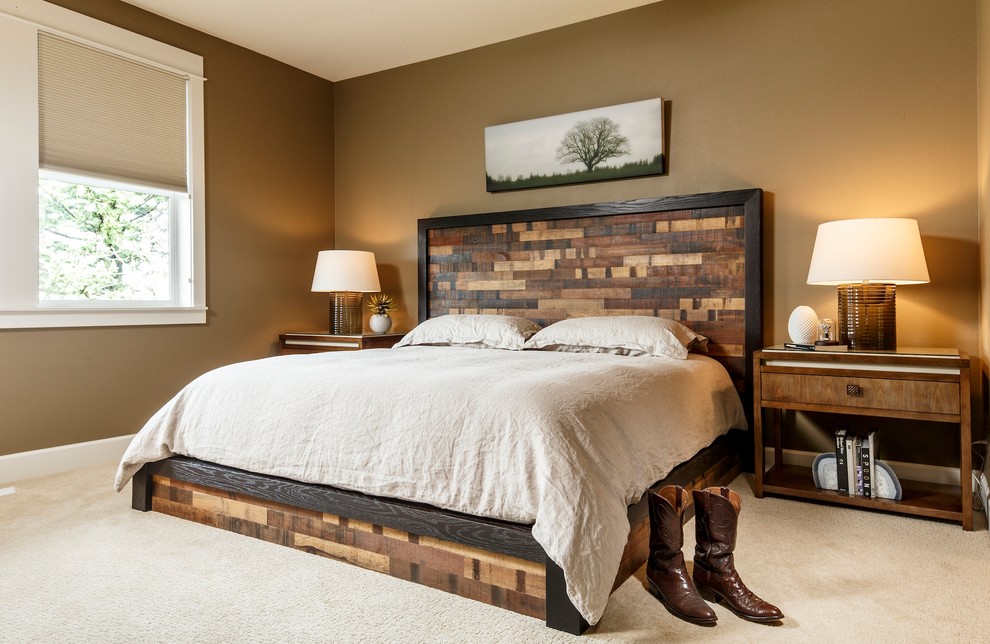Bristol Loop Condo Contemporary Bedroom Portland by Jason Ball