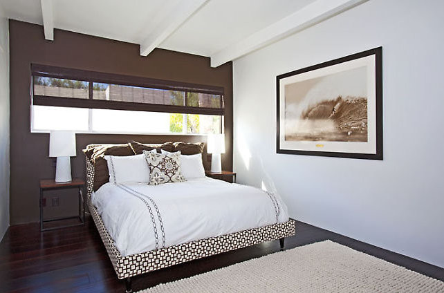 ロサンゼルスにあるコンテンポラリースタイルのおしゃれな寝室のインテリア