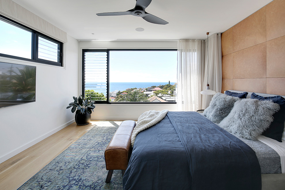 Modernes Schlafzimmer in Sydney