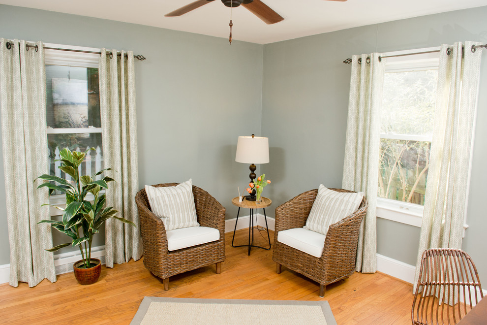 Bungalow Staging in Asheville Contemporary Bedroom Other by Key