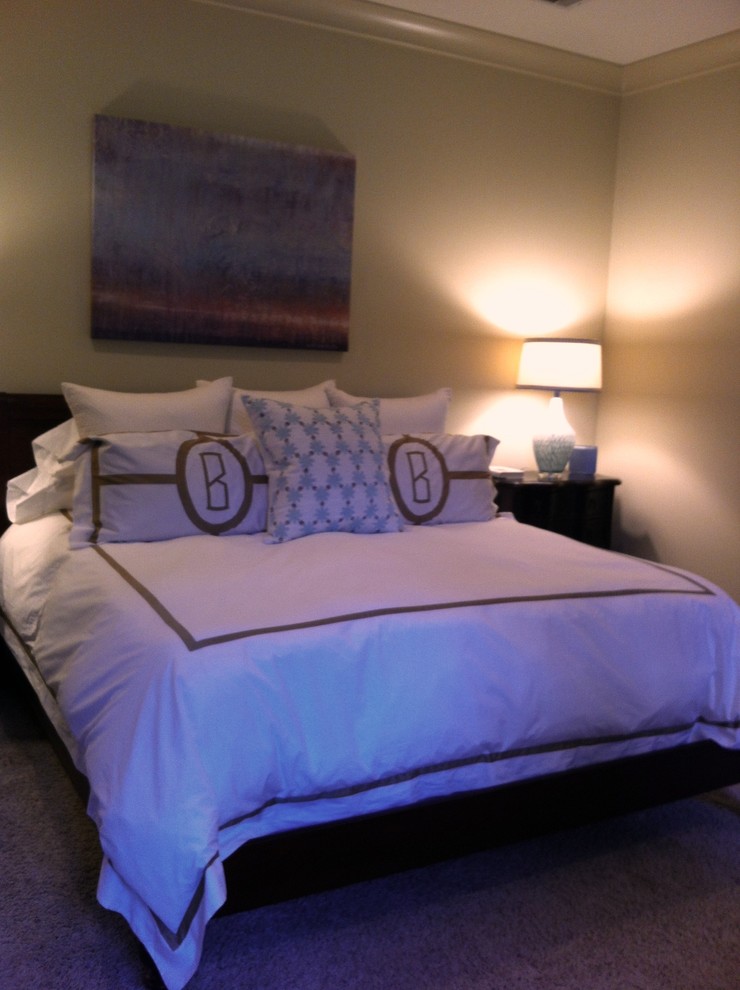 Elegant bedroom photo in Jackson