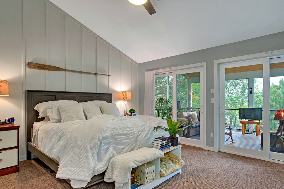 Cabin in the Woods Bedroom Minneapolis by Lumber One Cold Spring
