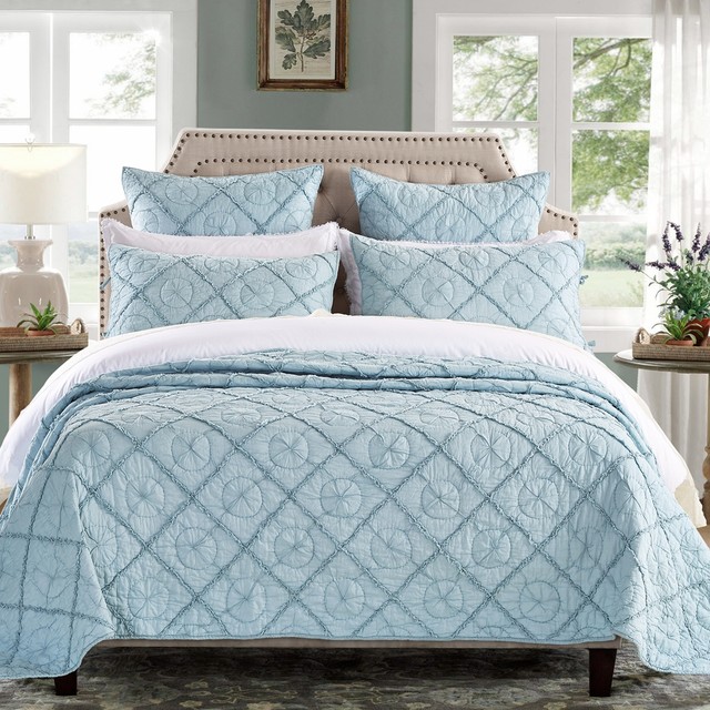 Calla Angel Country Idly Quilts - Modern - Bedroom - New York - by ...