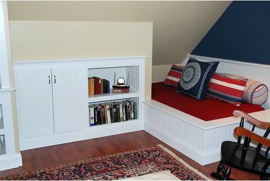 Cape Cod Attic Renovation - Beach Style - Bedroom - Boston - by EMH