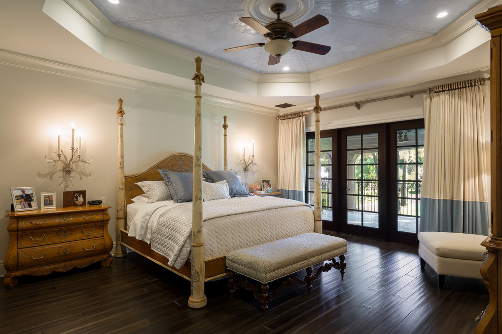 Inspiration for a classic bedroom in Tampa.