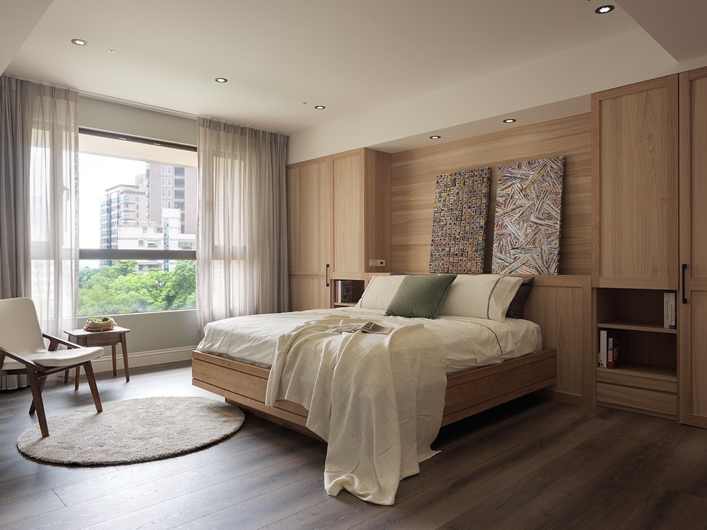 Example of a country bedroom design in Singapore