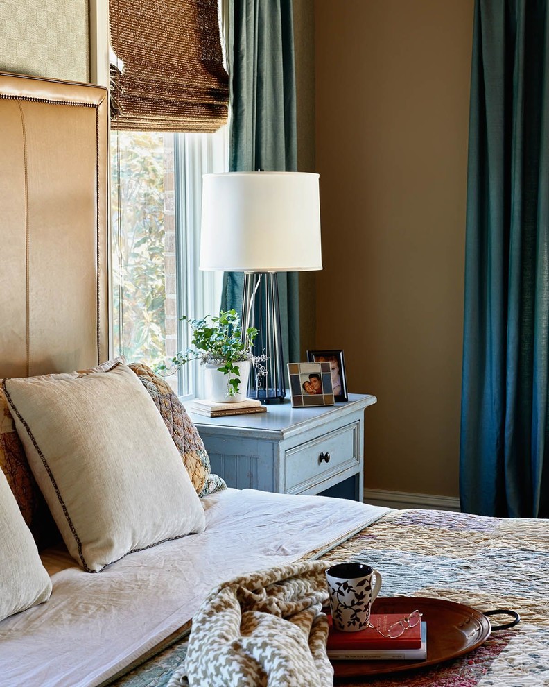 Inspiration for a timeless bedroom remodel in Raleigh