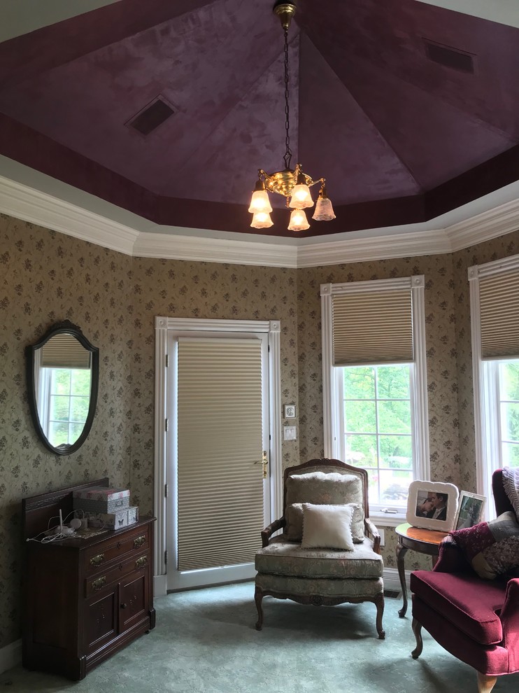 Inspiration for a victorian bedroom in Cincinnati.