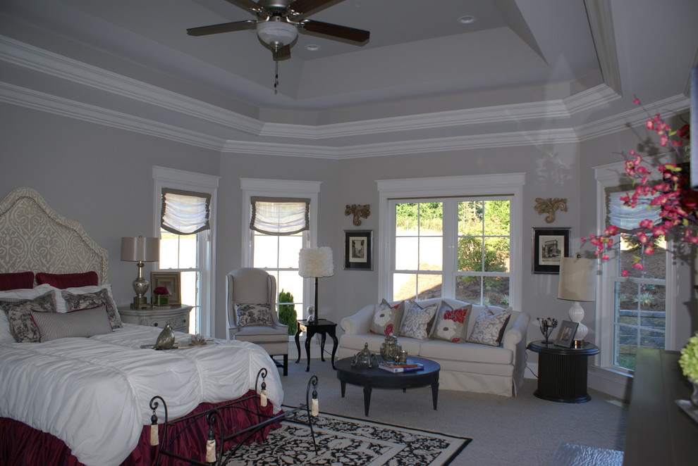 Chic Chateau Gates of Brassfield, Greensboro NC Traditional Bedroom Raleigh by R & K