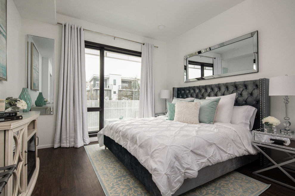 Chic Nashville One Bedroom - Transitional - Bedroom - Nashville - by BB ...