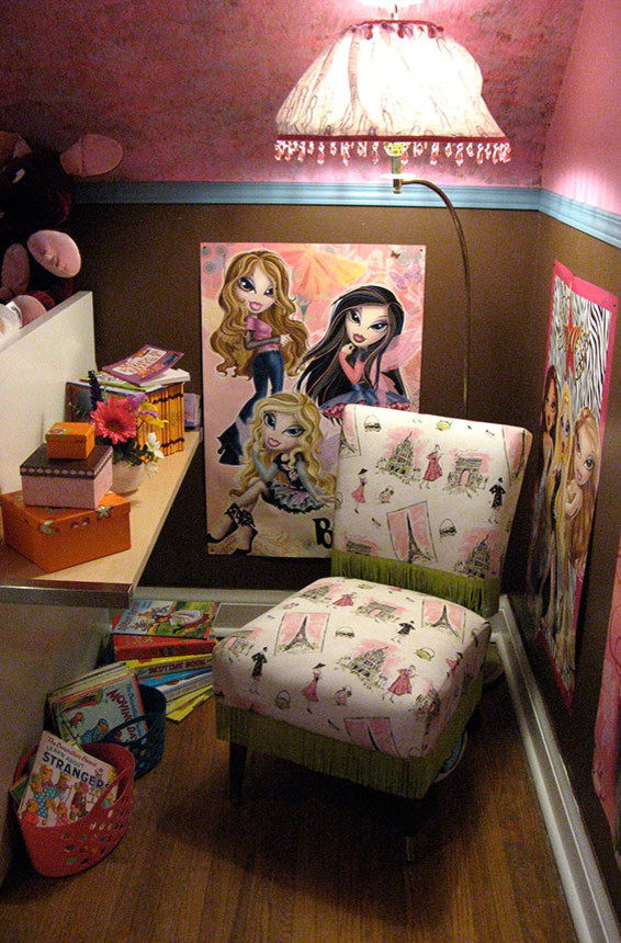 Kleines Eklektisches Schlafzimmer in Toronto