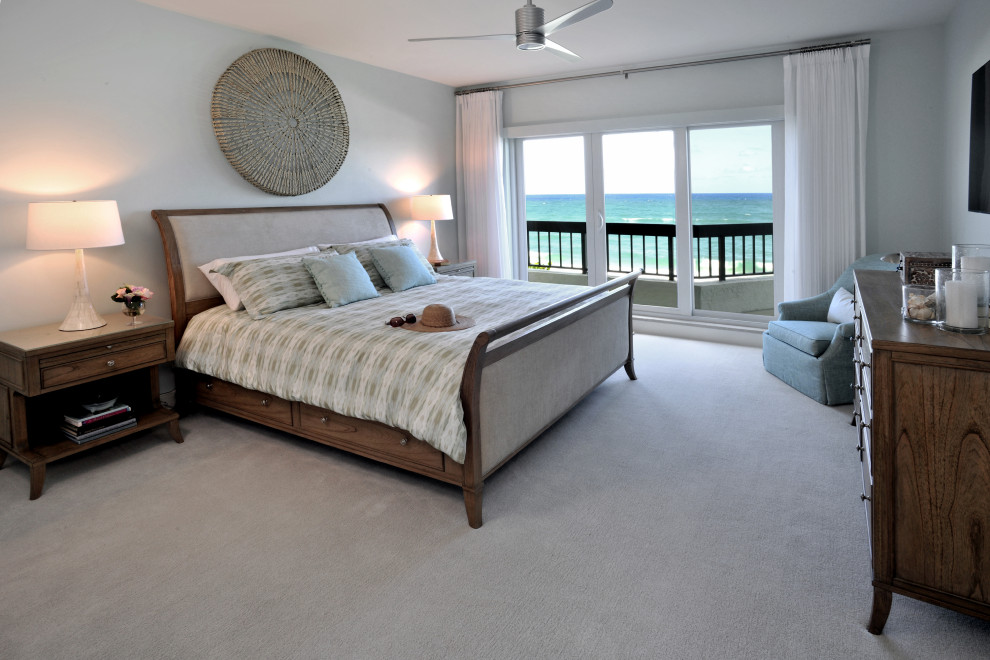 Classic Beach HomeMaster Bedroom Beach Style Bedroom Miami by