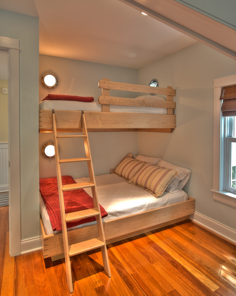 Clinton Beach House Beach Style Bedroom Bridgeport by