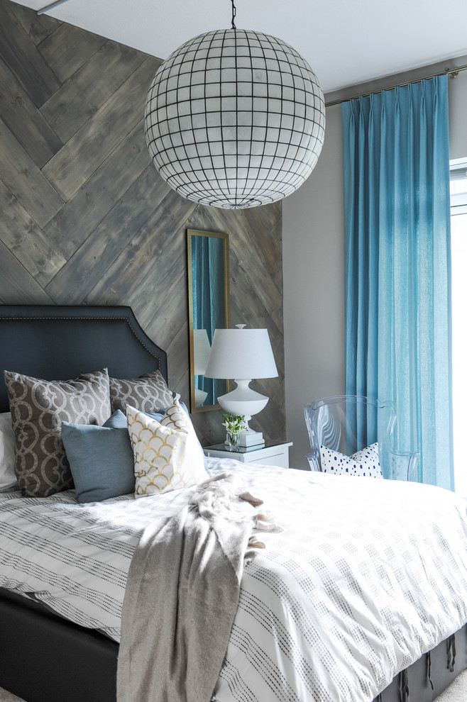 Coal Harbour Townhouse Bedroom Eclectic Bedroom Vancouver by