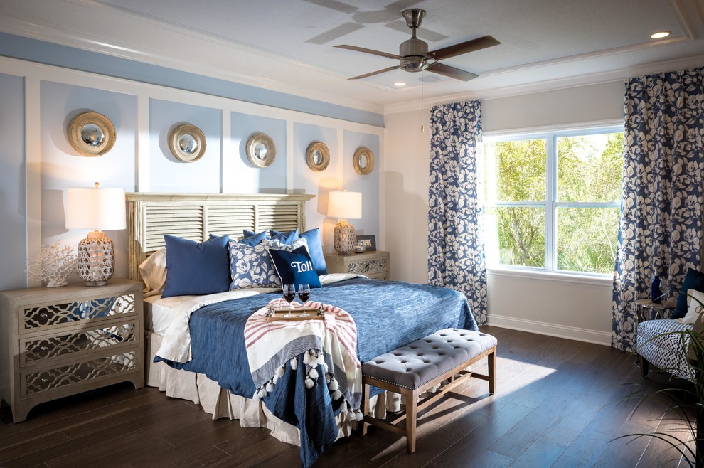 This is an example of a classic bedroom in Jacksonville.