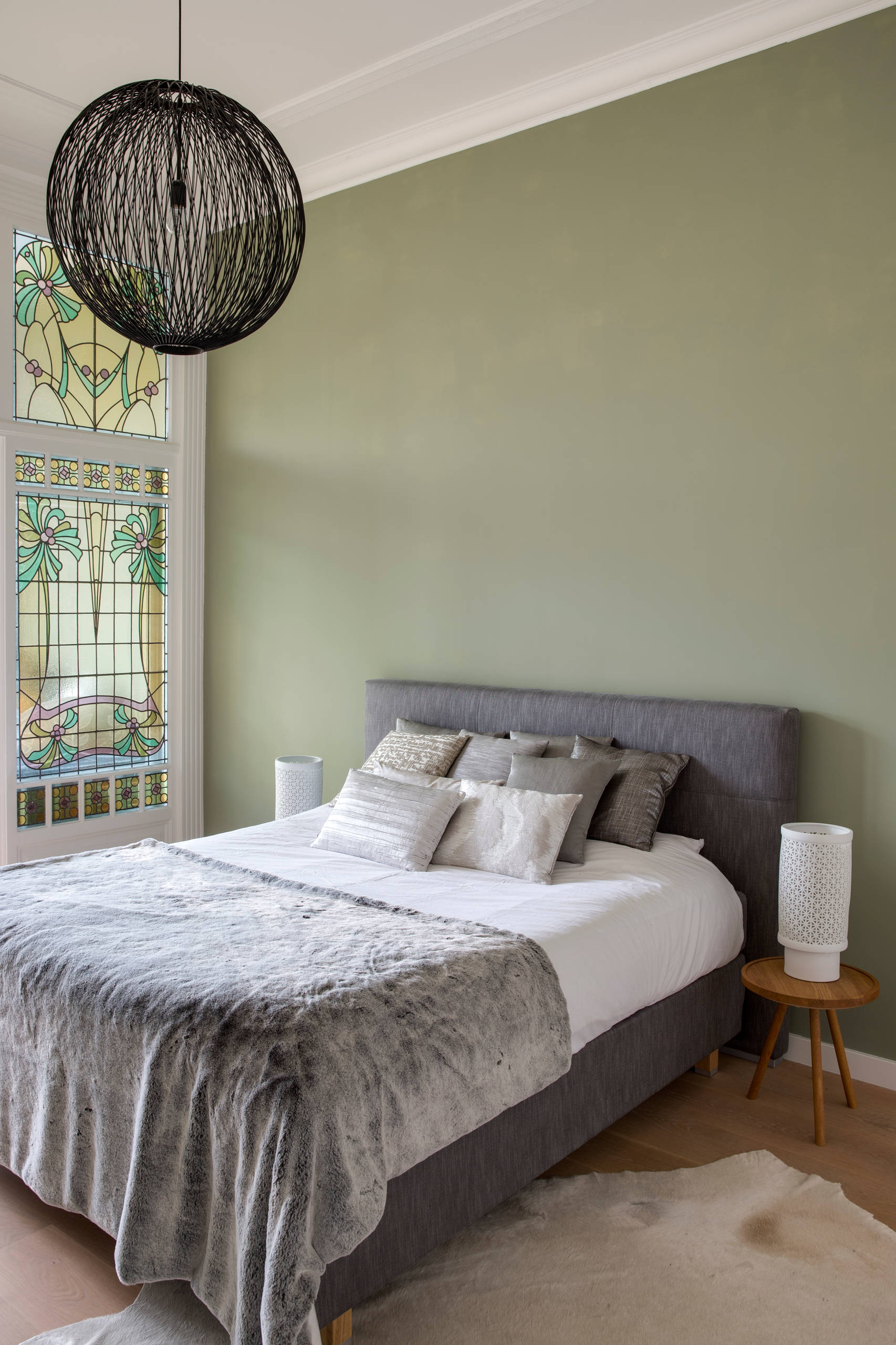 Eicó Paints UK Wedgewood Green Bedroom