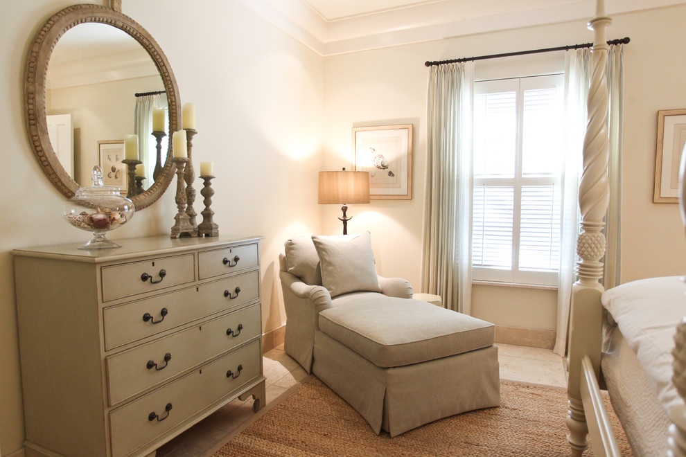 Bedroom - traditional bedroom idea in Charleston