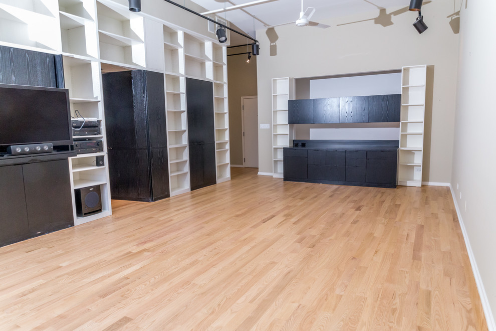 Condominium Floor Refinishing Modern Bedroom Chicago by Chicago