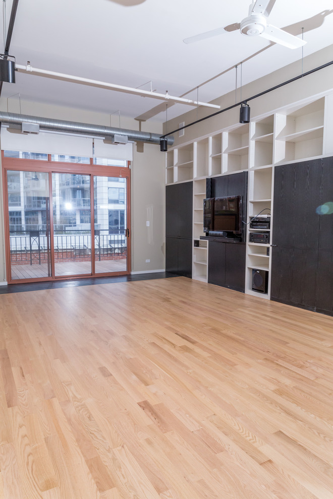 Condominium Floor Refinishing Modern Bedroom Chicago by Chicago