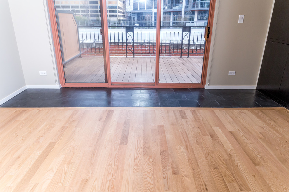 Condominium Floor Refinishing Modern Bedroom Chicago by Chicago