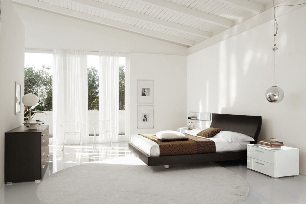 interior Bedroom design, Bedroom decor, White wood floors