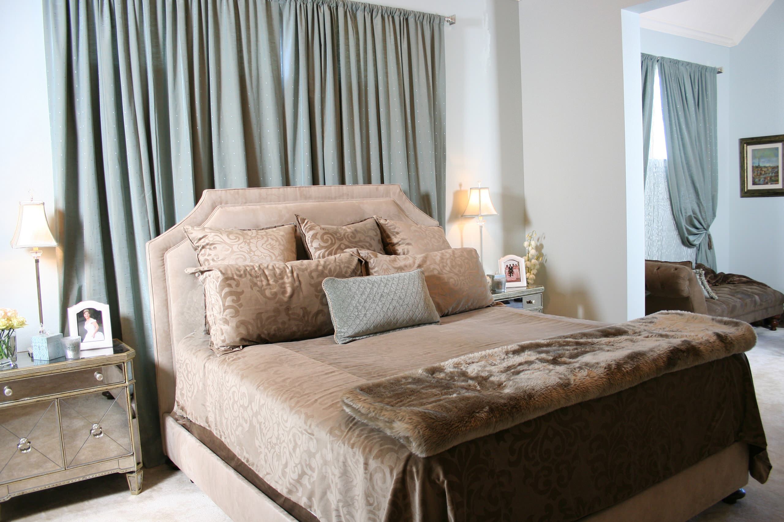 Blue And Brown Bedroom Ideas And Photos Houzz