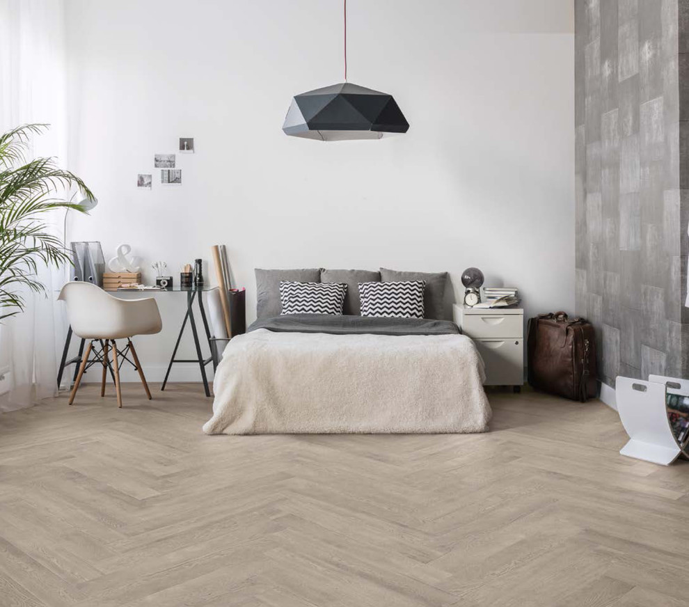 Contemporary Bedroom With Light Herringbone Wood Look Porcelain Floors Contemporary Bedroom Miami By Simple Steps Houzz Contemporary Bedroom With Light Herringbone Wood Look Porcelain Floors Contemporary Bedroom Miami By Simple Steps Houzz