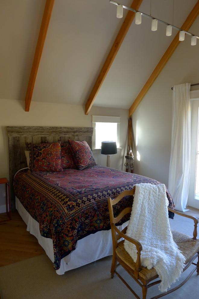Inspiration for a farmhouse bedroom remodel in Albuquerque