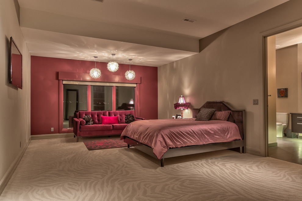 Contemporary Masterpiece Newport Landing Contemporary Bedroom Omaha by Arjay Builders