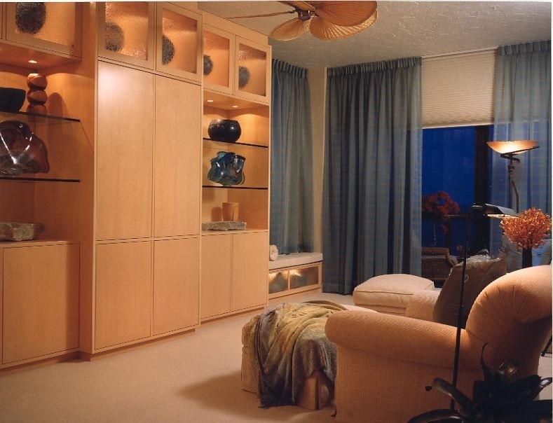 Exempel på ett modernt sovrum