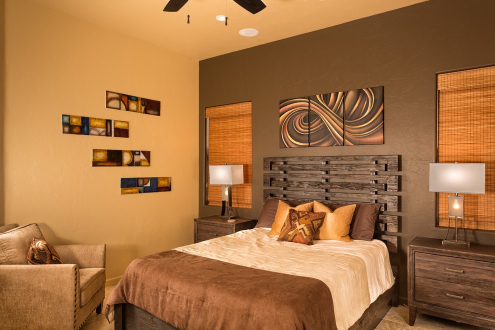 Contemporary Southwest Home Contemporary Bedroom