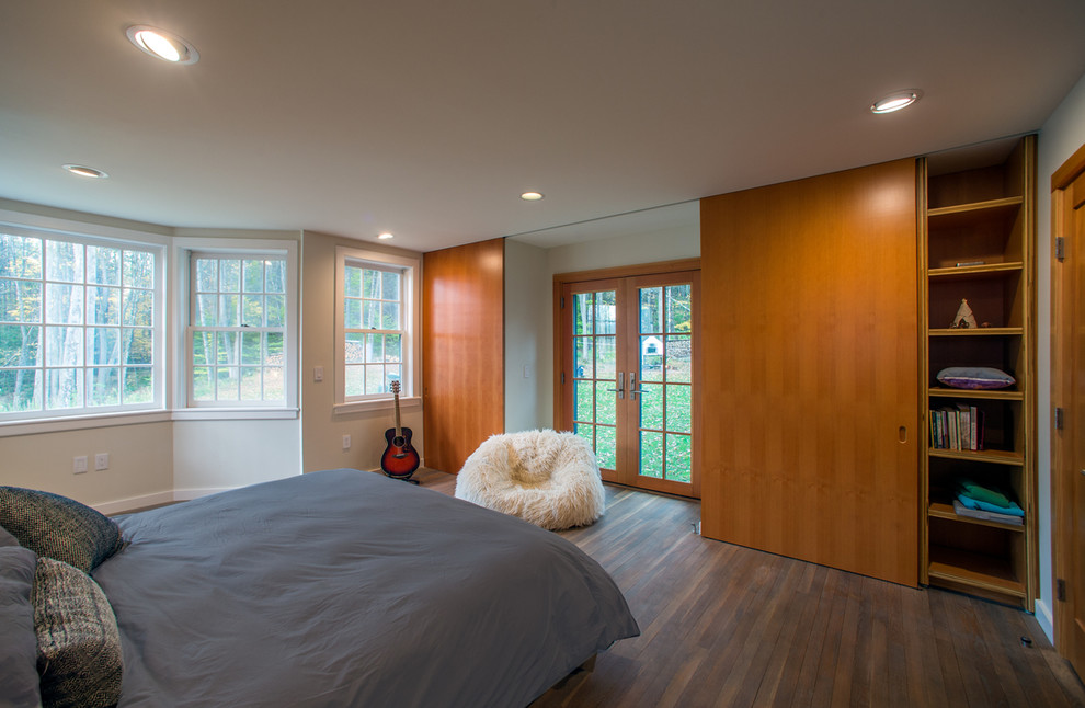 Contemporary Vermont Village Home - Contemporary - Bedroom ...